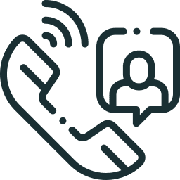 icon contact tel