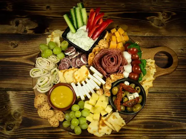 Bourgondische Borrelplank 6 pers