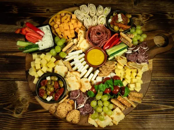 Bourgondische borrelplanken 10 personen